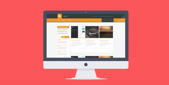 Flat Designs for Websites 2014